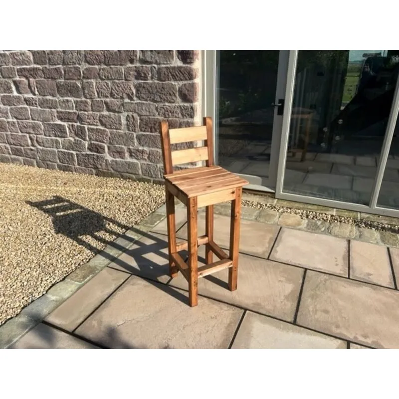 Charles Taylor Trading Deluxe Alfresco Bar Stool in Brown Brown
