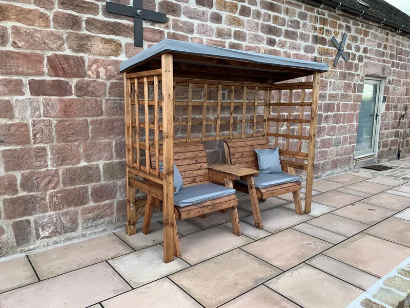 Charles Taylor Trading Grand Henley Twin Arbour Grey in Brown Brown