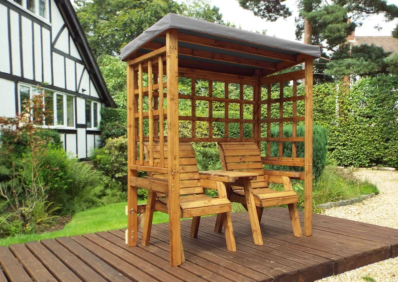 Charles Taylor Trading Henley Twin Arbour Grey in Brown Brown