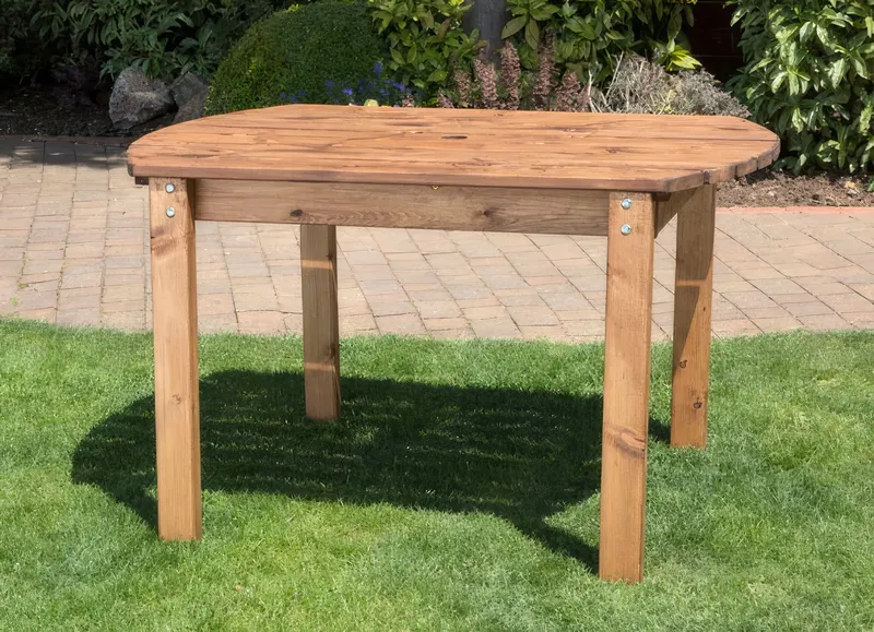 Charles Taylor Trading Small Rectangular Table in Brown Brown