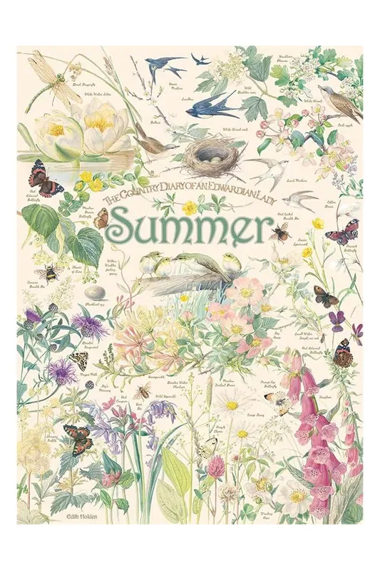 Cheatwell Games Country Diary Summer Jigsaw Puzzle 1000 Pieces Multicolor