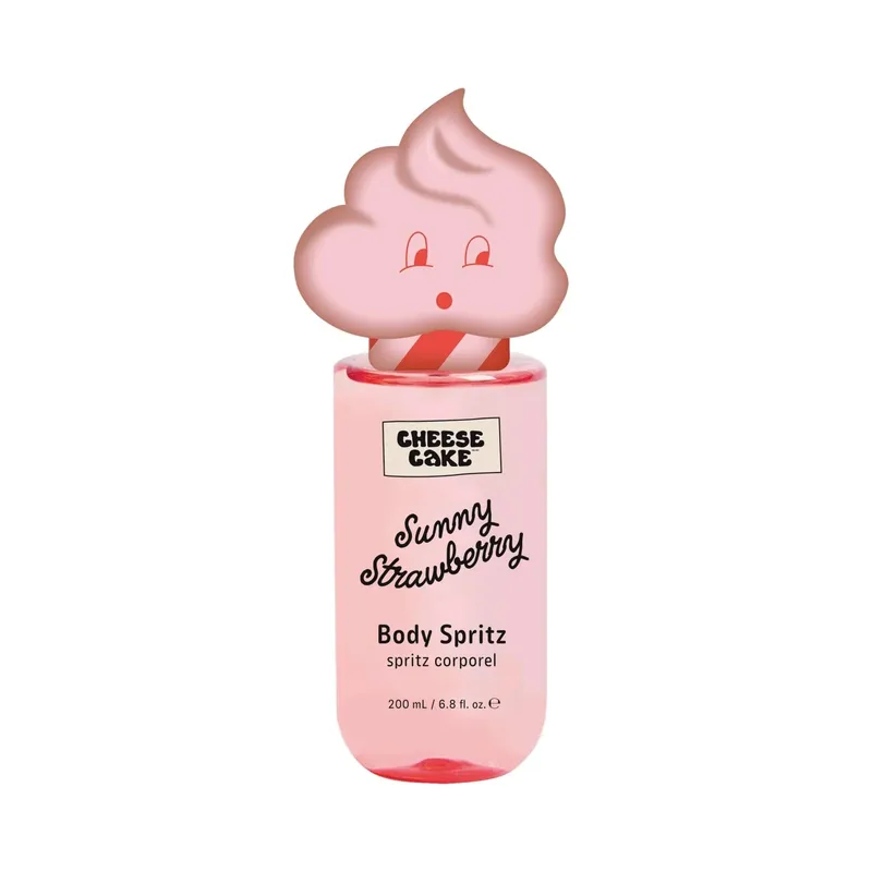 Cheesecake Sunny Strawberry Body Spritz Spray 200ml in Red - Red - Size: 200ml