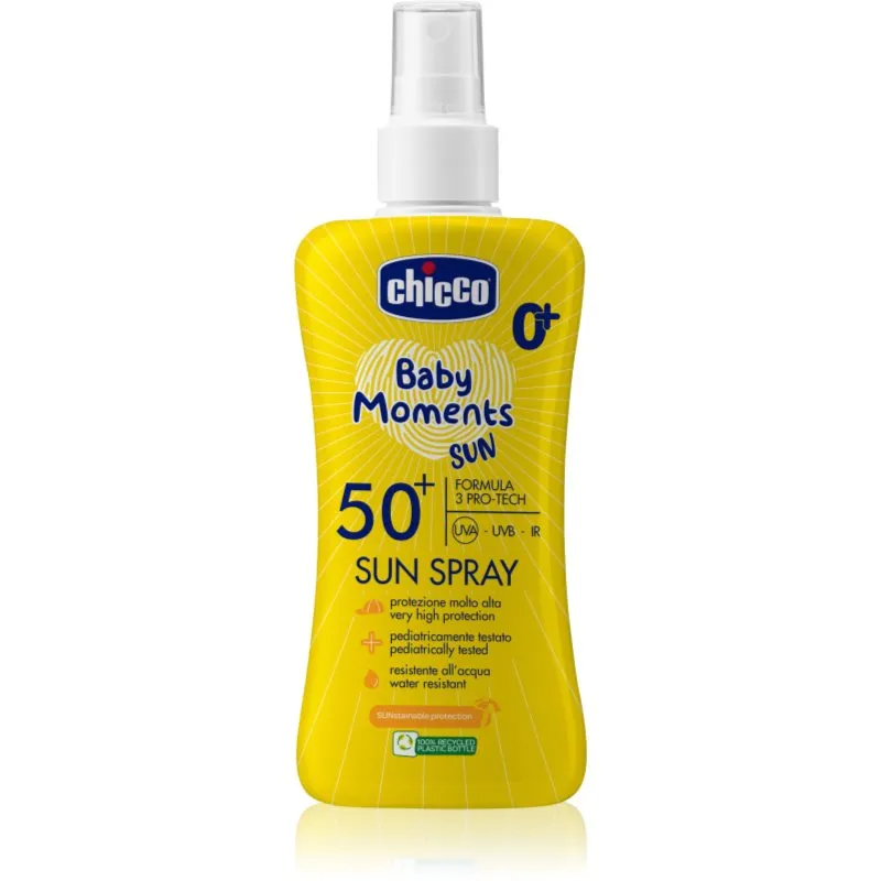 Chicco Baby Moments SPF50+ Sun Spray 150ml