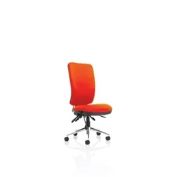 Chiro High Back Bespoke Colour Tabasco Orange No Arms