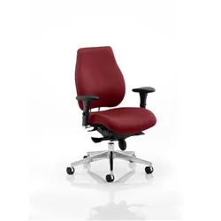 Chiro Plus Posture Chair Chilli Colour With Arms - KCUP01