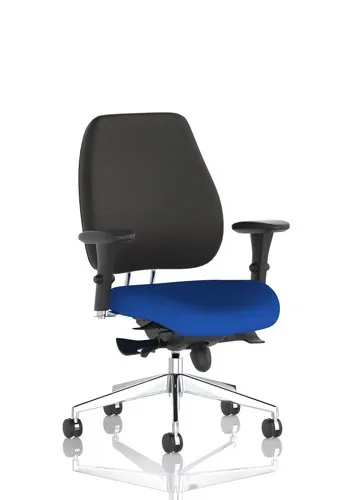 Chiro Plus Posture Chair Serene Colour Seat With Arms - K
