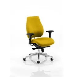 Chiro Plus Posture Chair Sunset Colour With Arms - KCUP01