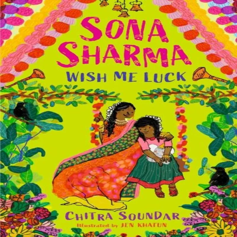 Chitra Soundar Sona Sharma, Wish Me Luck Paperback Book Multicolor