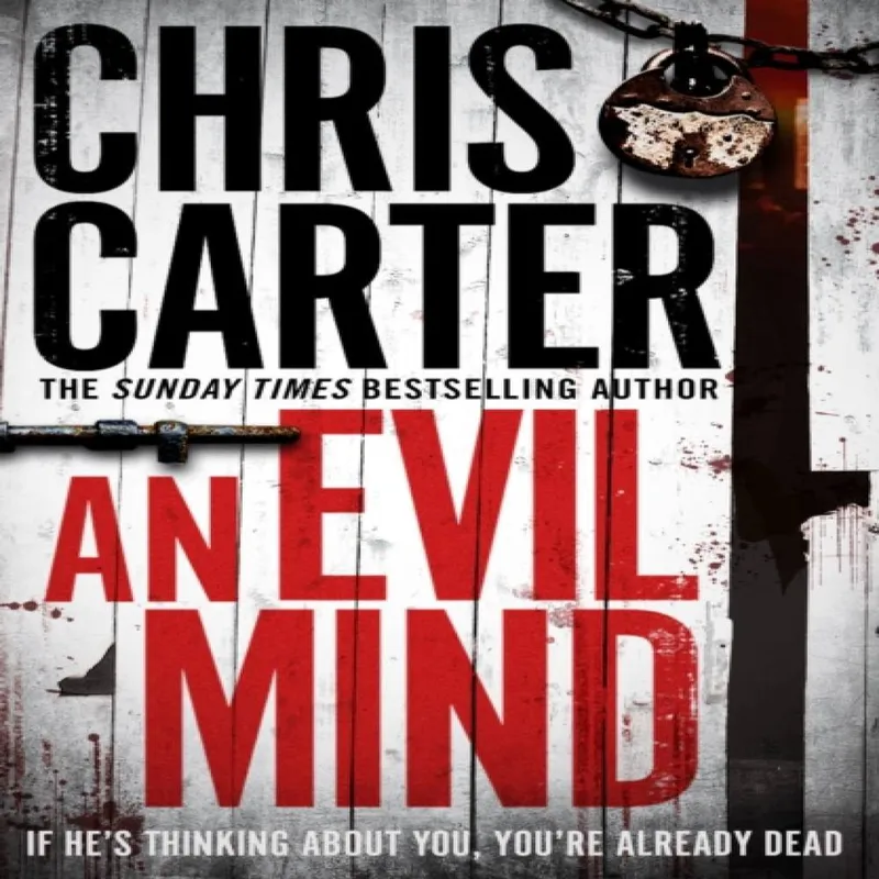 Chris Carter Evil Mind Paperback Book Multicolor