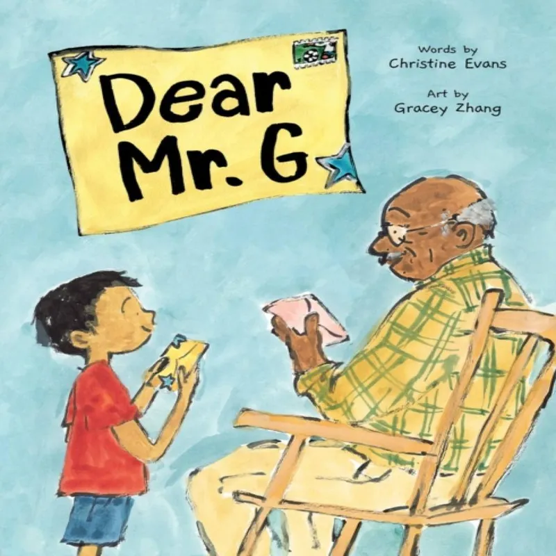 Christine Evans Dear Mr. G Hardback Book Multicolor