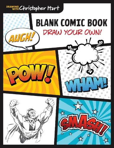 Christopher Hart Blank Comic Book