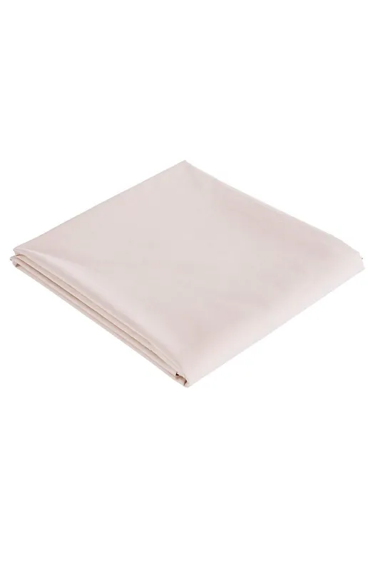 Christy Pure Cotton Percale Flat Sheets in Pink Size: Single Flat Pink Single Flat