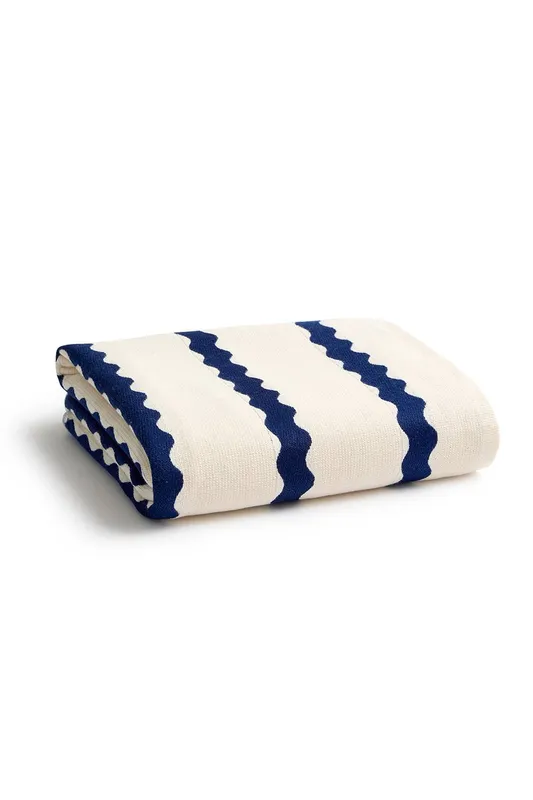 Christy Unisex 'Take Away' Striped Heritage Style Beach Towel in Blue Blue One Size female