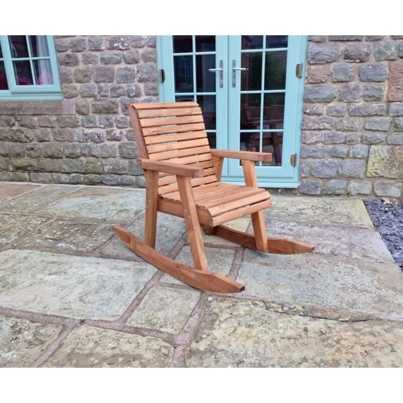 Churnet Valley - Valley Wooden Garden Rocking Chair