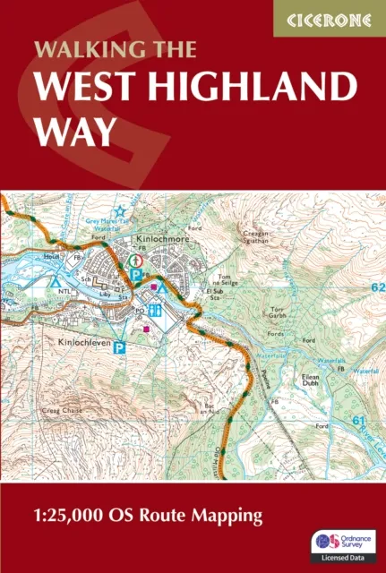 Cicerone Press West Highland Way Map Booklet / Multi / One - Size: One