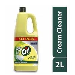Cif Pro-Formula Cream Cleaner Lemon 2 Litre - Pack (6)