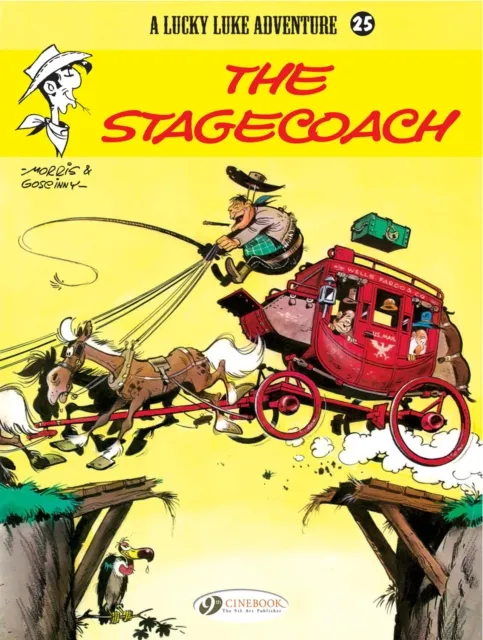 Cinebook Ltd Lucky Luke 25 - The Stagecoach