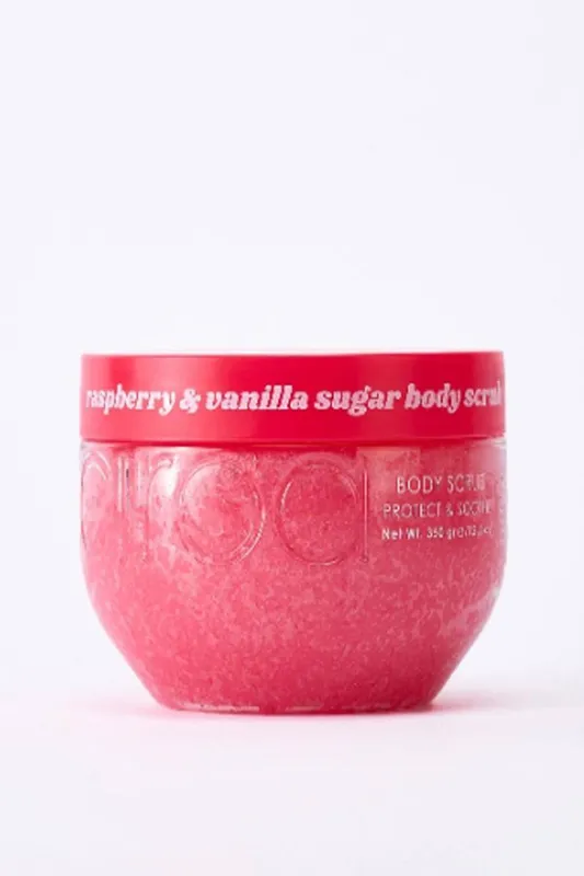 Debenhams Raspberry & Vanilla Body Scrub 350g - Multicolor