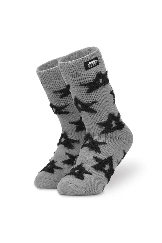 CityComfort Women's Long Socks in Grey Grey One Size