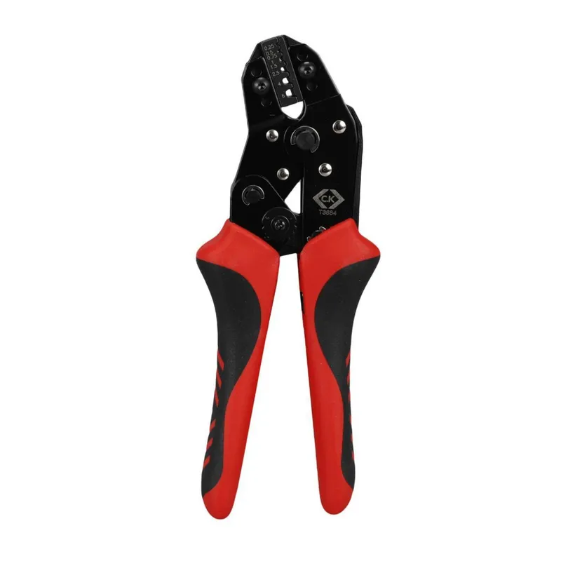 CK Tools CK T3684 Ratchet Crimping Pliers 0.25mm - 6.0mm