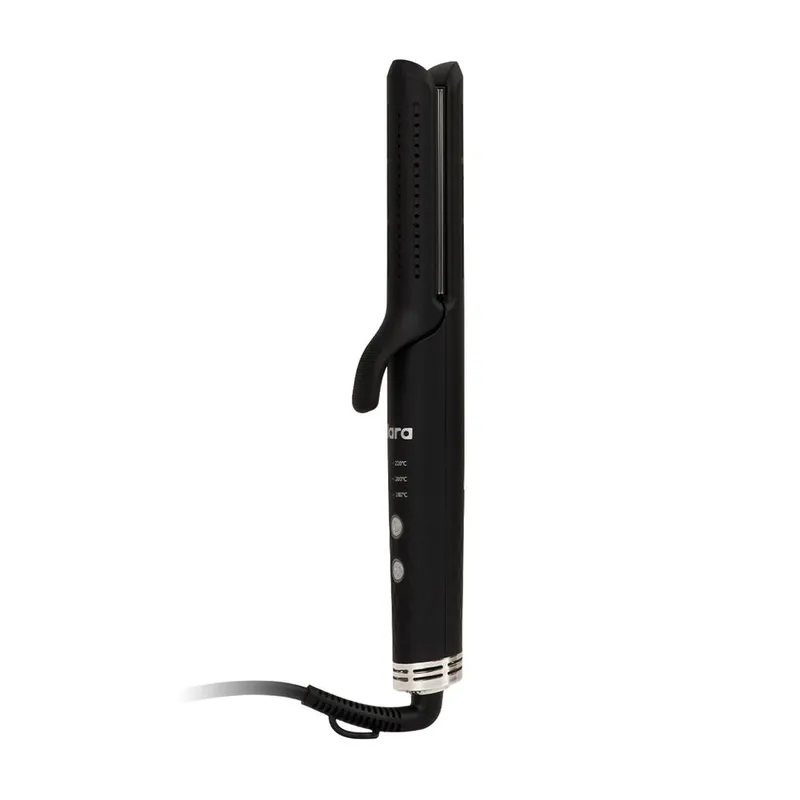 Clara Anti-Frizz Platinum Ionic Straightener in Black - Black - Size: One Size