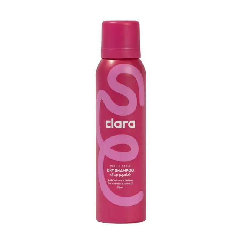 Clara Unisex Prep & Style Dry Shampoo 150ml in Pink Pink 150ml female