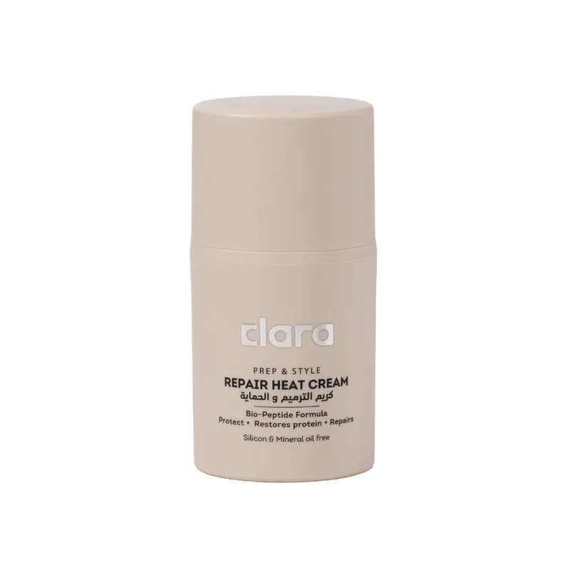 Clara Prep & Style Repair Heat Cream 50ml in Beige Beige 50ml