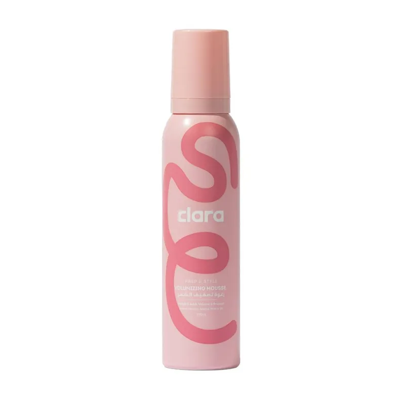 Clara Prep & Style Volumizing Mousse 150ml in Light Pink - Light Pink