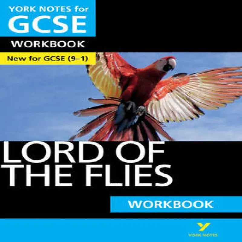Clare Constant Lord of the Flies York Notes Gcse English Literature Workbook Multicolor