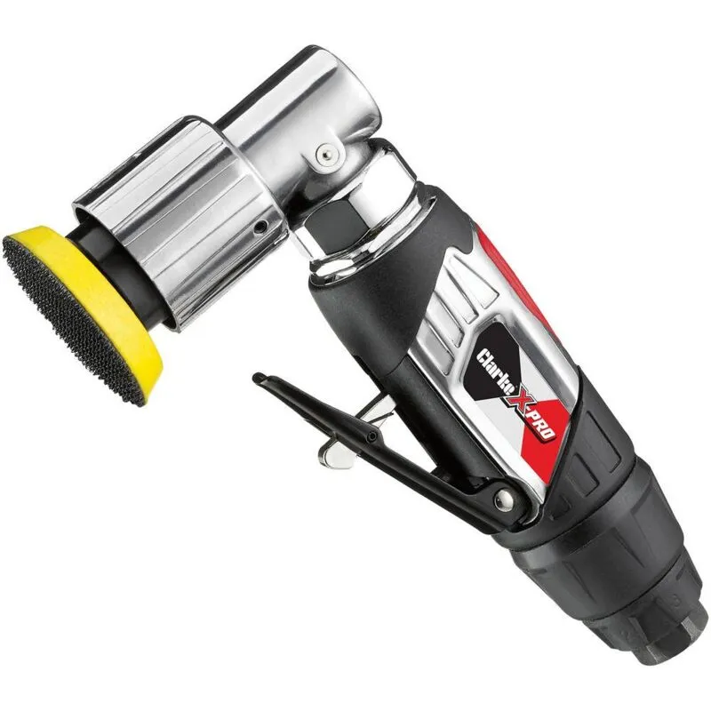 Clarke - Air Sander Right Angle Head 50mm Palm Sanding Variable Speed CAT168