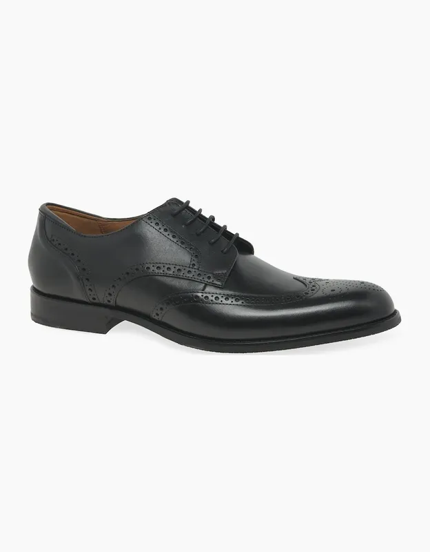 Clarks Men's Craftarlo Limit Mens Brogues - Black - Size: 8