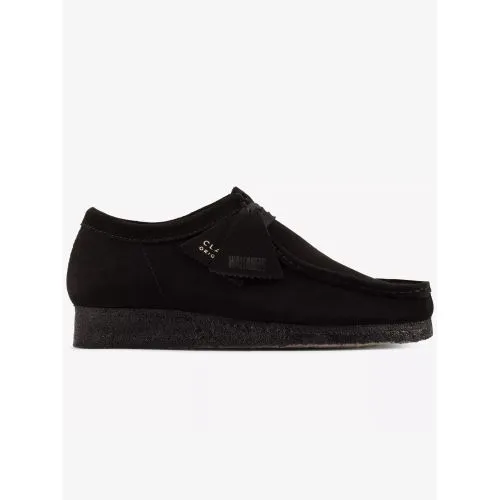 Clarks Originals Womens Black Wallabee Shoe - Black