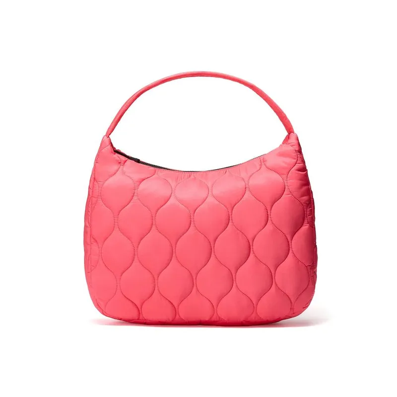 Clarks Women's Quilted Tote Bright Pink Synthetic Shoulder Bag, Tote Bag - Pink
