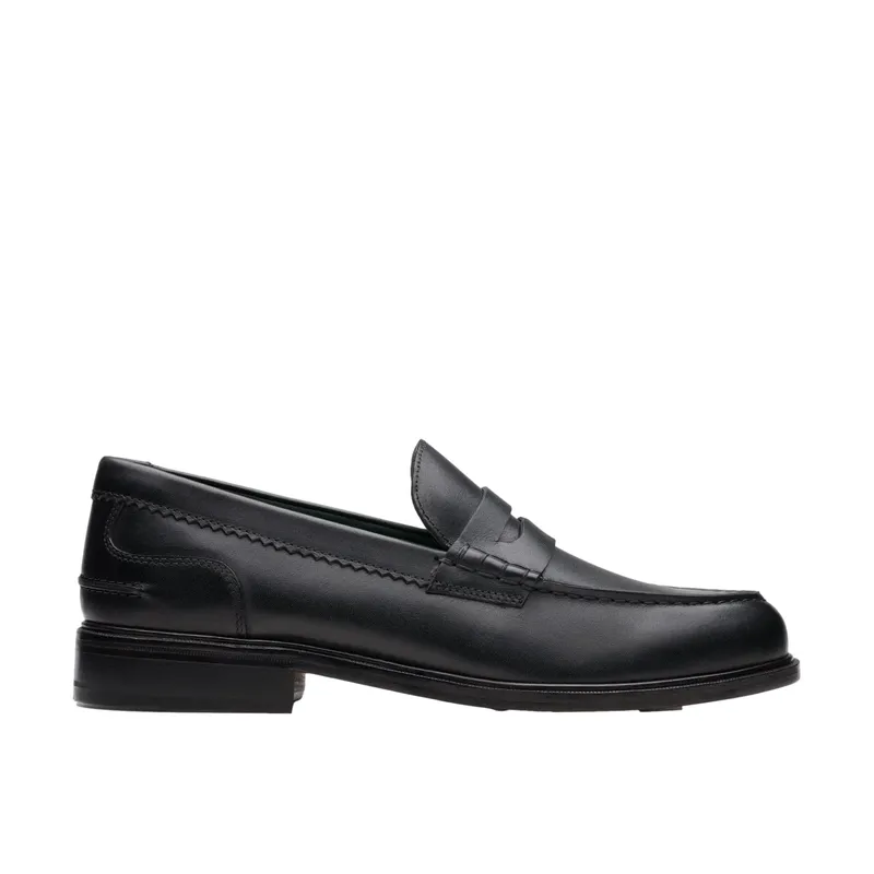 Interest Loafers Clarks Craft James Lo Noir 41