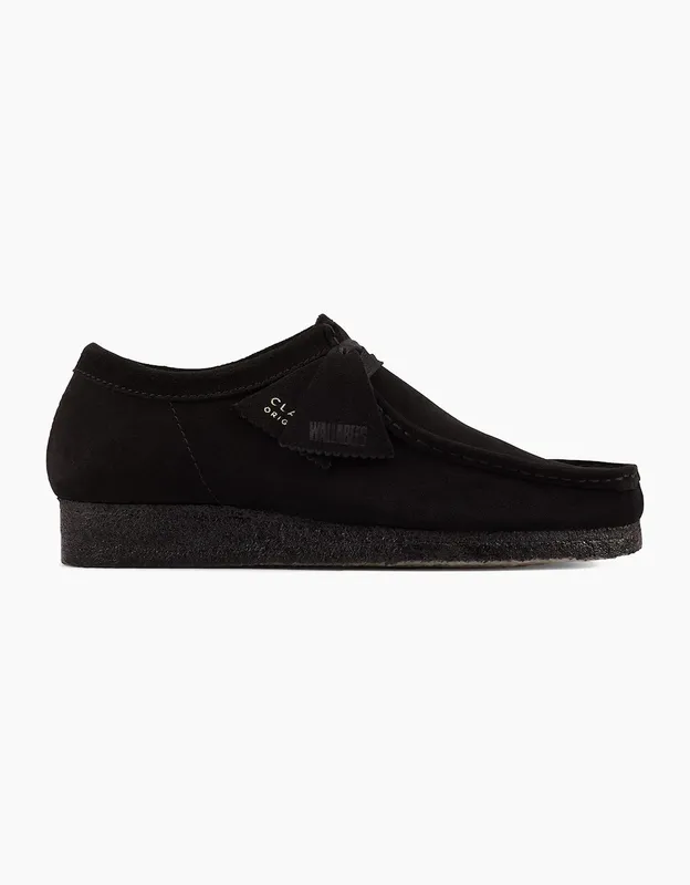 Men's Clarks Originals Wallabee - Black - Size: 11