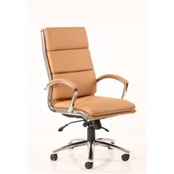 Classic Executive Chair Tan With Arms High Back - EX00000