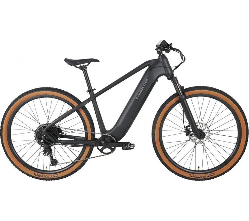 Claud Butler Wrath 2.0 Cues Medium Electric Mountain Bike - Black & Brown, Brown,Black