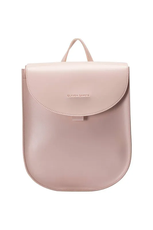 Claudia Canova Womens Neika Curved Backpack - Pink Pu - One Size
