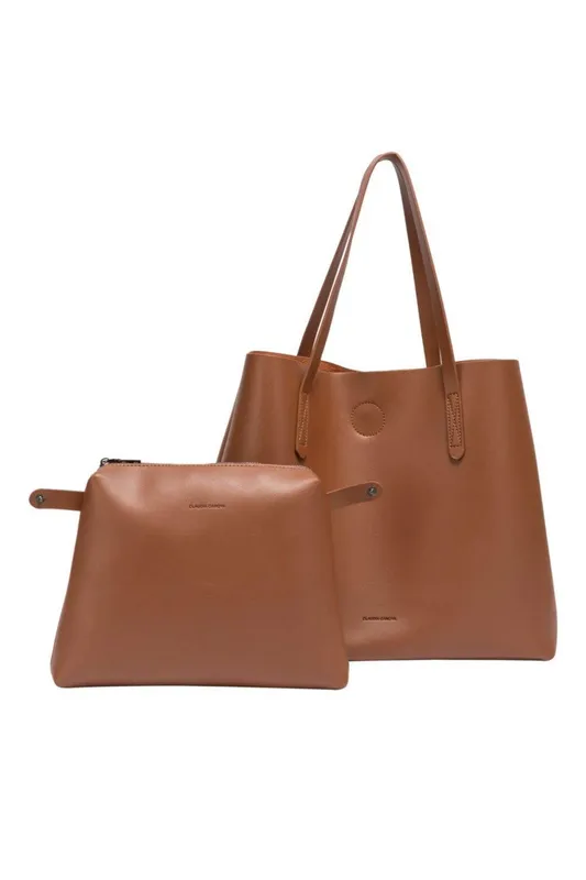 Claudia Canova Women's Ophelia Tote Bag in Tan Tan