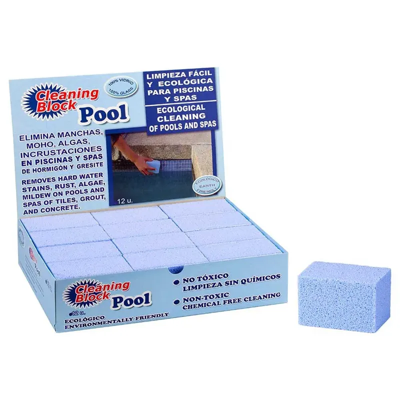 Cleaning Block Cleaning Block Pool 12 Units Blue One Size unisex