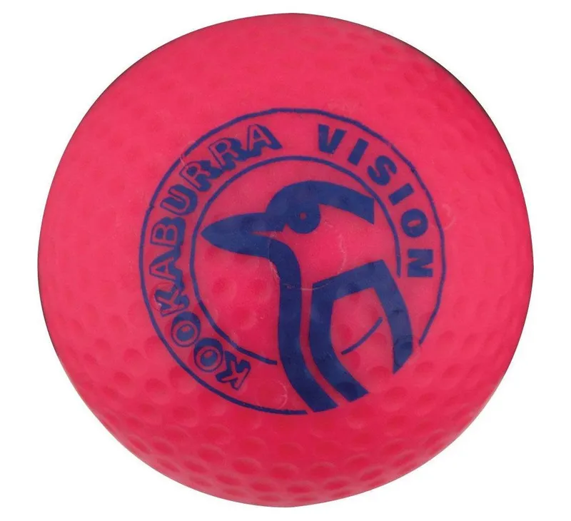 Clearance Kookaburra Dimple Vision Hockey Ball By Sports Ball Shop - Pink