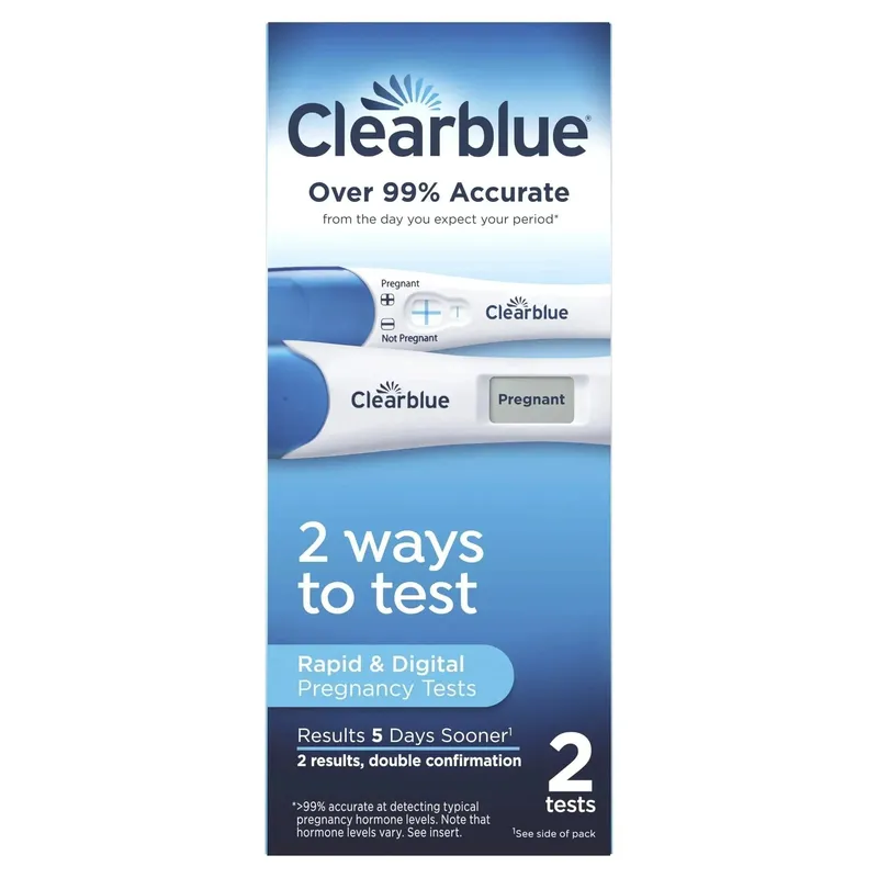 Clearblue Pregnancy Combo Test Pack of 2