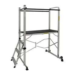 Climb-It Folding Work Platform Steel Handrails 994mm Aluminium EP990Y