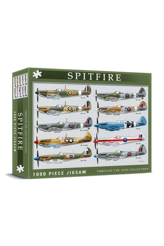 Coach House Partners Unisex Spitfire 1000 Piece Jigsaw Puzzle Multicolor female