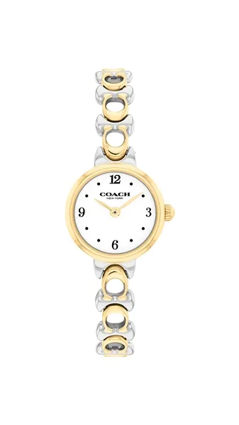 Coach Ladies Iris Two Tone Bracelet Watch 14504653