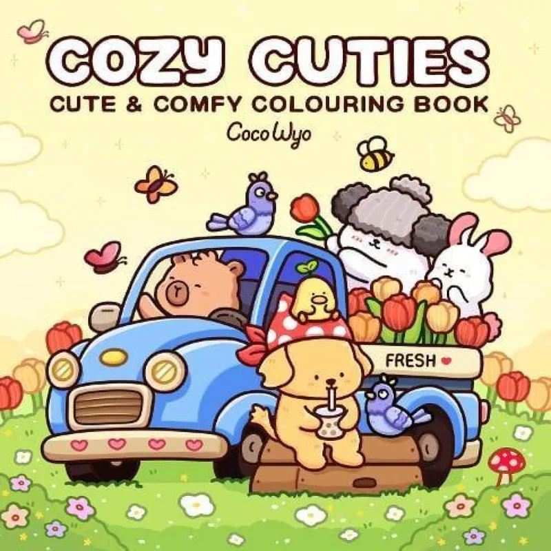Coco Wyo Cozy Cuties Paperback Book Multicolor