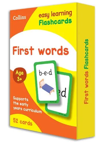 Collins Easy Learning First Words Flashcards