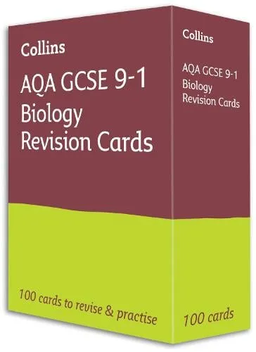 Collins Gcse Aqa Gcse 9-1 Biology Revision Cards