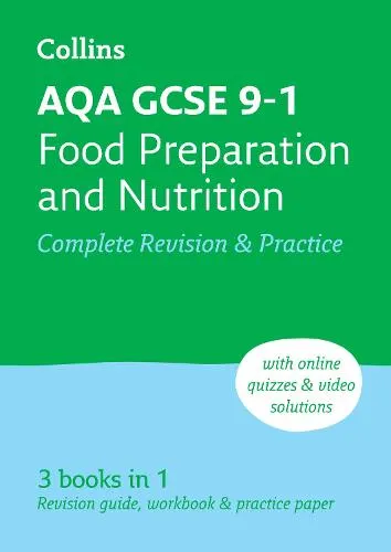 Collins Gcse Aqa Gcse 9-1 Food Preparation & Nutrition Complete Revision & Practice