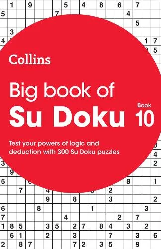 Collins Puzzles Big Book of Su Doku 10